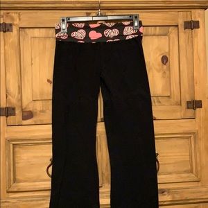 Foldover waist yoga pant